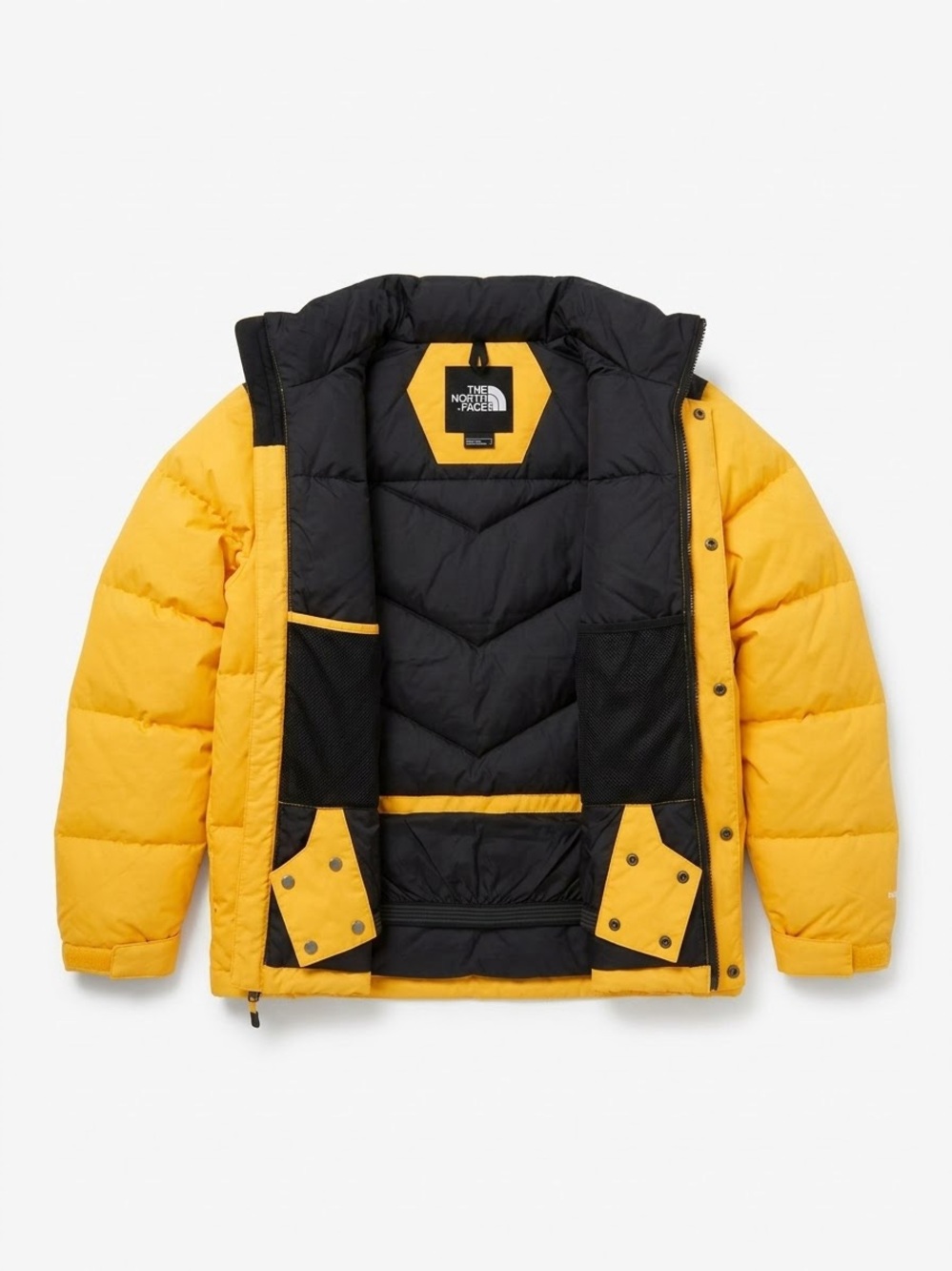 The North Face Yellow Arctic Down Jacket